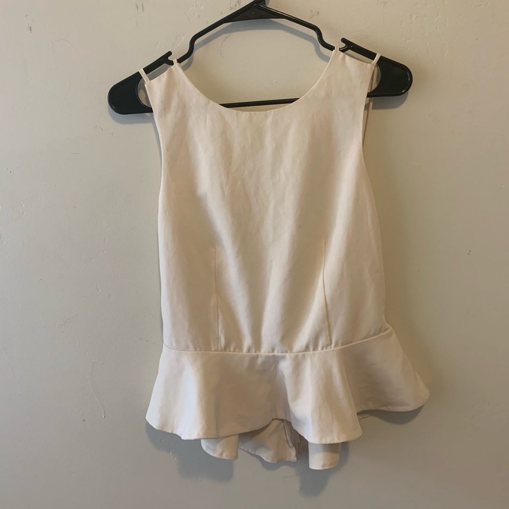 Sexy Strappy Back Blouse